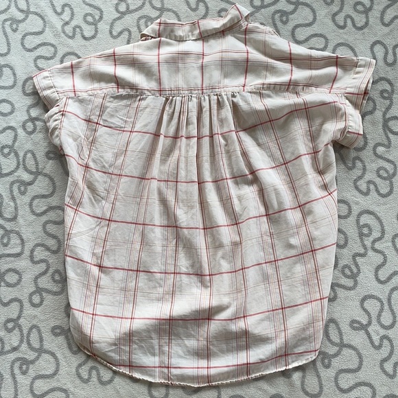 Madewell Central Popover Shirt in Fine Plaid - Picture 4 of 9